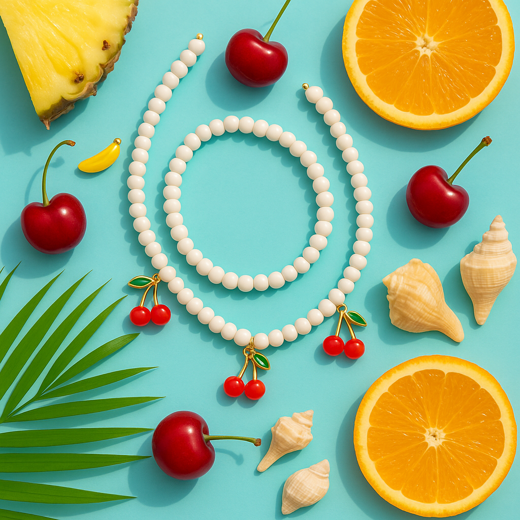 🌴 Tropical Bloom Necklace